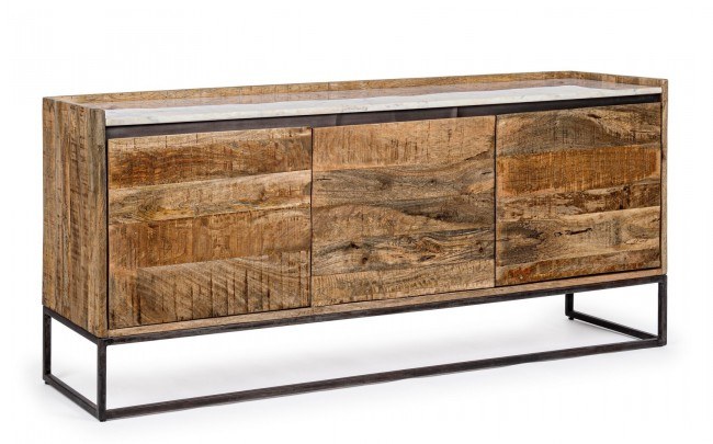 BIZZOTTO dřevěný příborník LAMBETH 75x175 cm