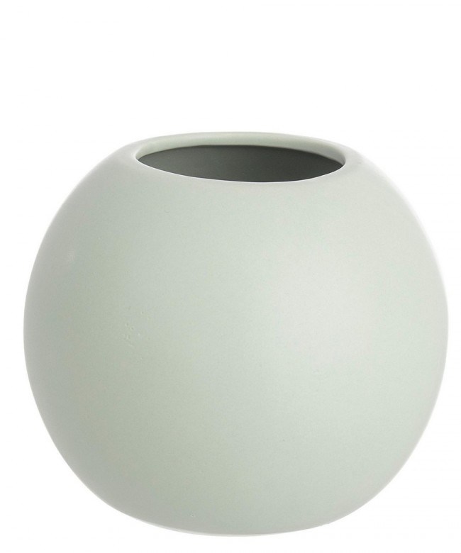 BIZZOTTO šedá porcelánová váza ALTHEA ø11 cm