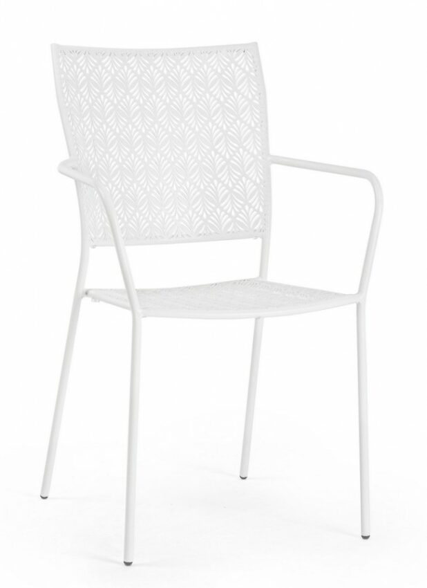 BIZZOTTO zahradní jídelní židle LIZETTE bílá