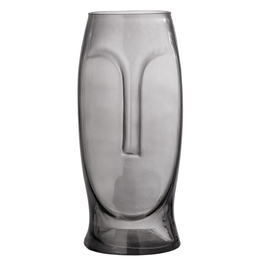 BLOOMINGVILLE Skleněná váza DITTA šedá