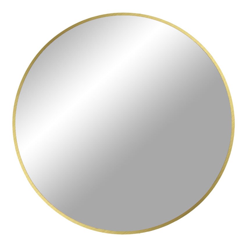 House Nordic Kulaté zrcadlo MADRID zlatá 80cm