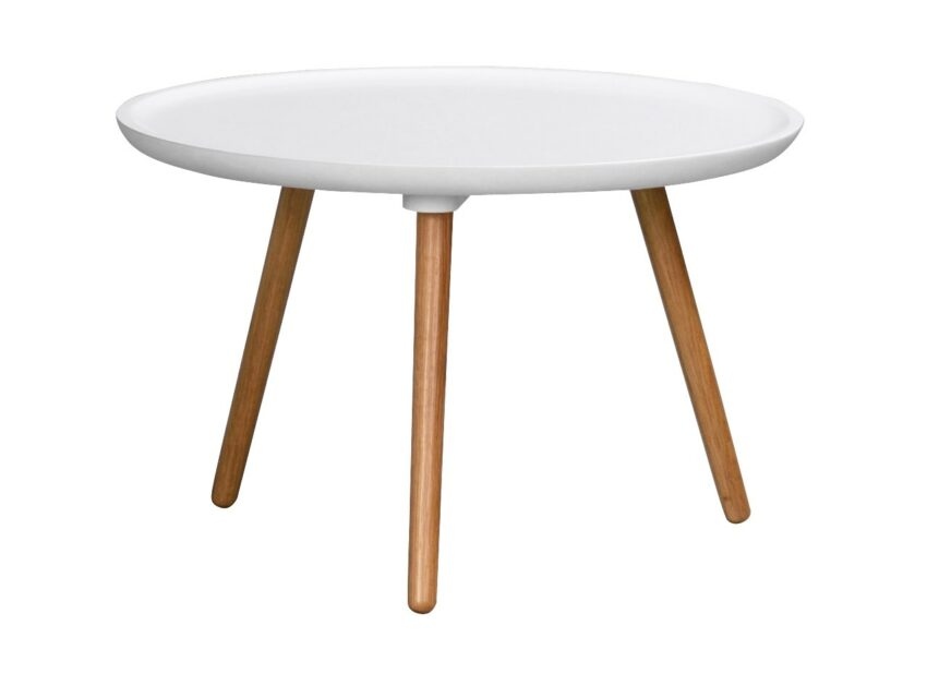 ROWICO Dřevěná konferenční stolek DAISY bílý