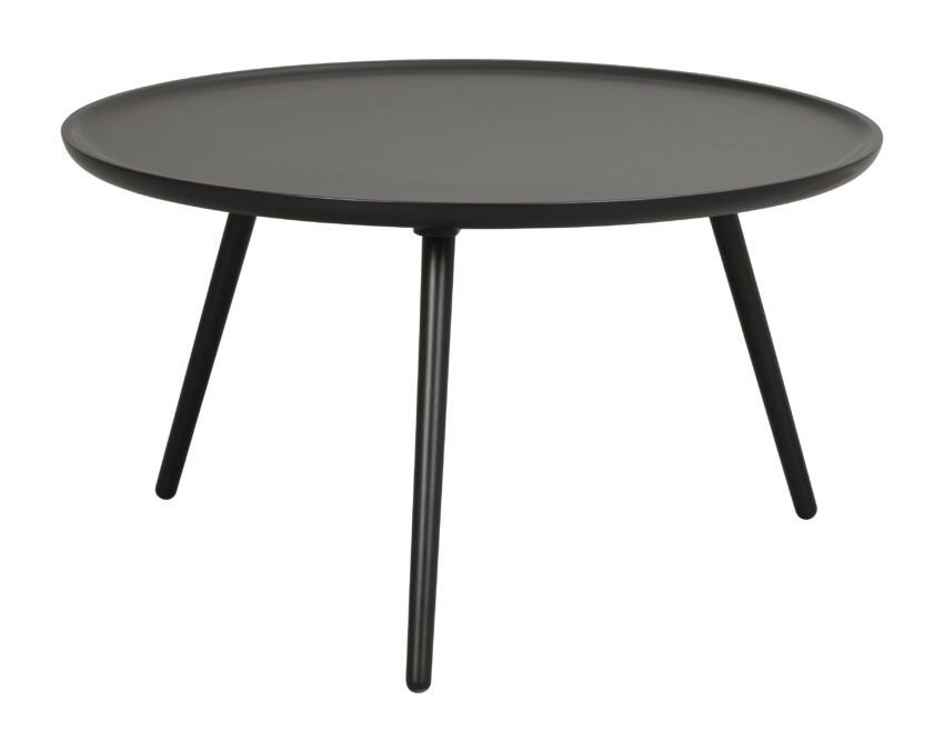 ROWICO Dřevěný konferenční stolek DAISY černý 80 cm