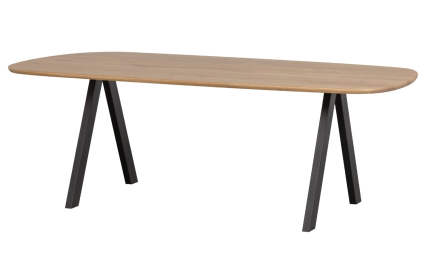WOOD Jídelní stůl TABLO oval dub 220x100 cm