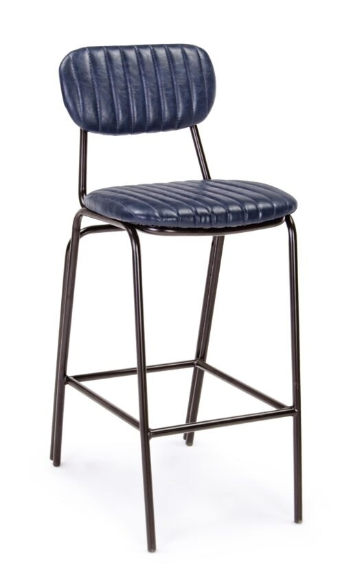 BIZZOTTO Barová židle DEBBIE modrá