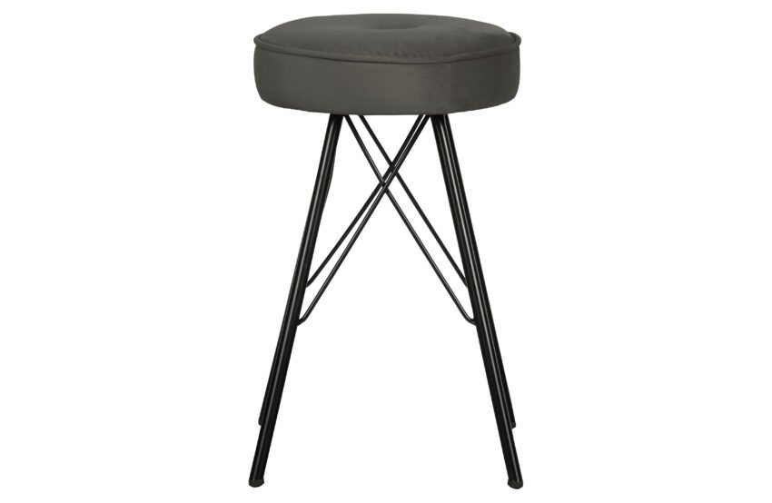 WOOOD Designová stolička BELLA šedá