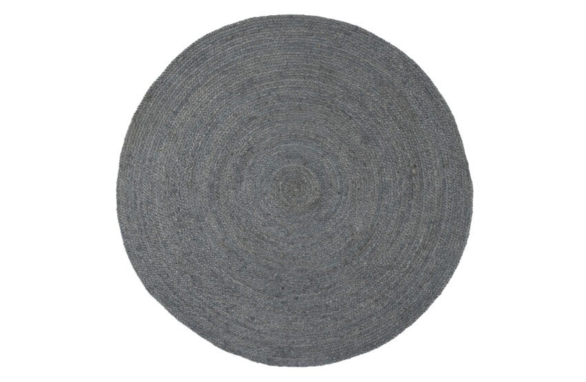 WOOOD kulatý koberec ROSS ø150 cm asfalt